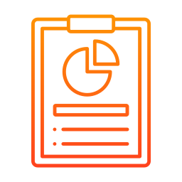 Report icon us be black box woborders Sheet gradient icon | woborders