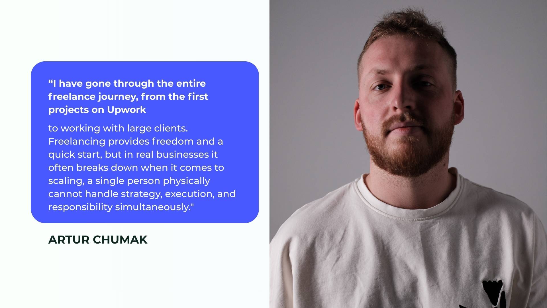 Цитати стаття Маркетинг co founder woborders Артур Чумак