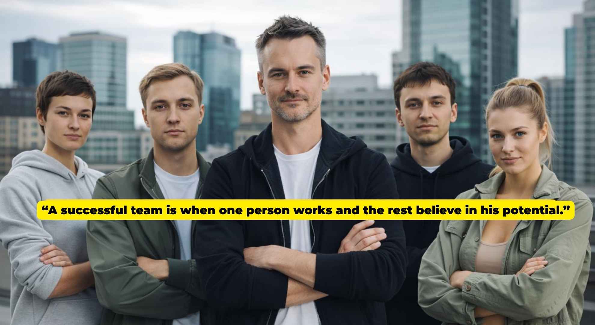 Успішна команда мем