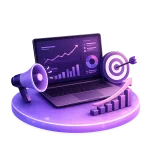 Marketing service icon woborders
