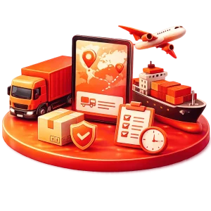 Logistics icon woborders
